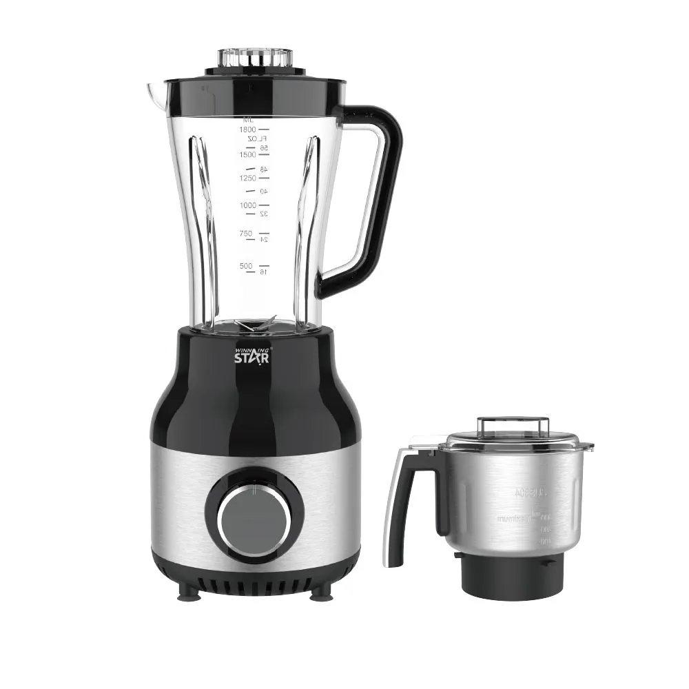 [ST-5501-C] خلاط 1.8 لتر 500 واط مع سحان (استيل)