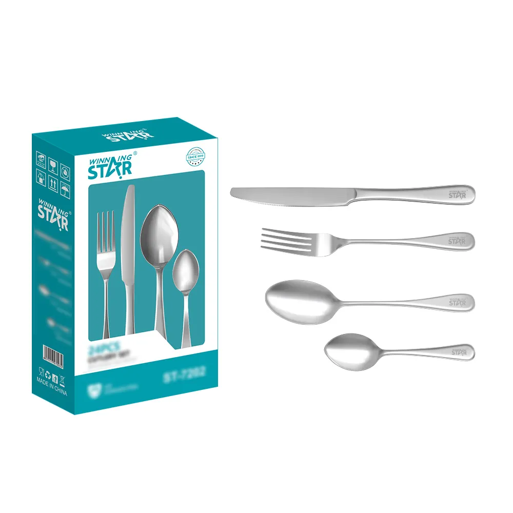 [ST-7202] Luxury 24-Piece Fork and Knife Set